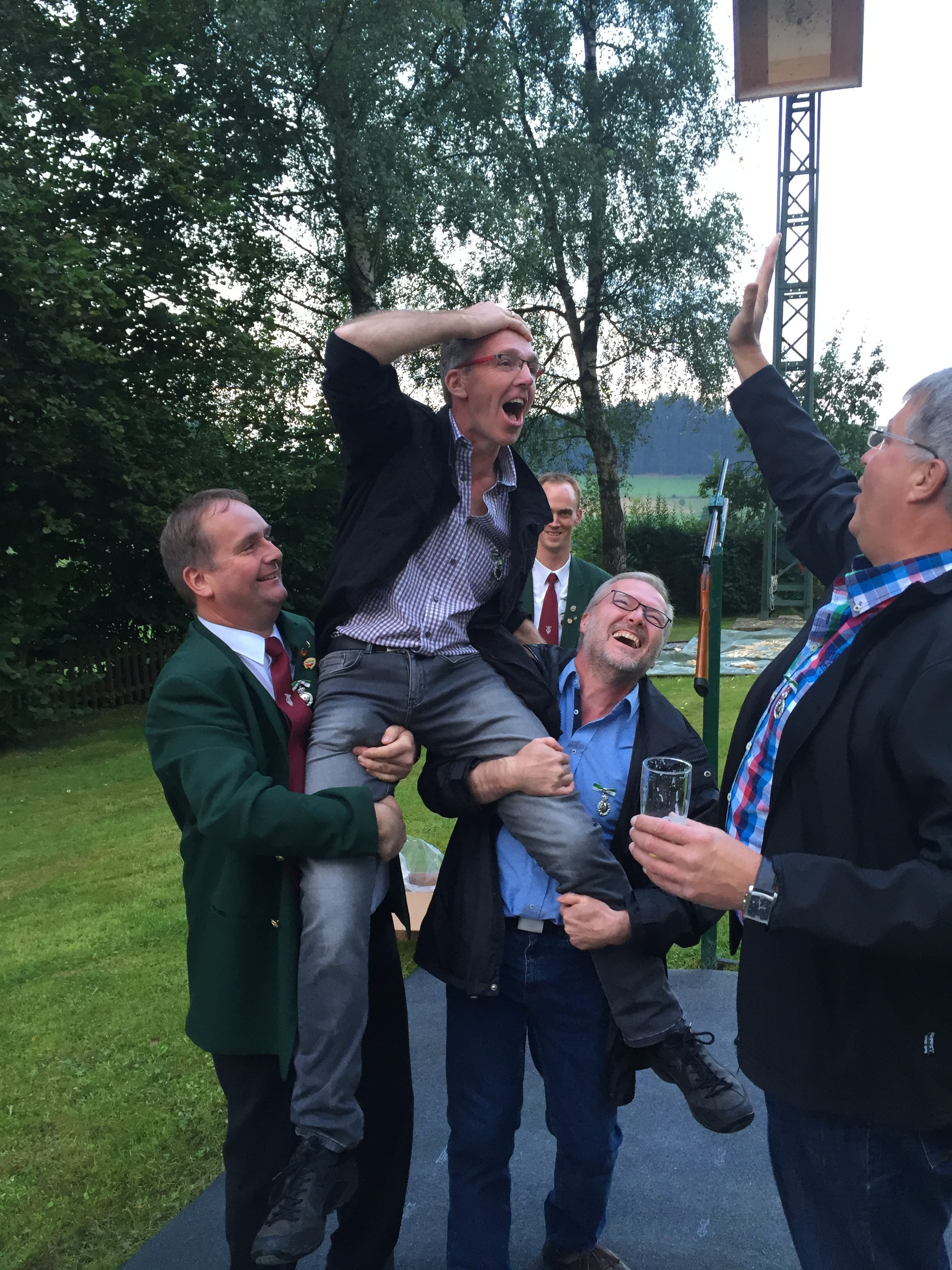 Stefan Krämer nach dem 163. Schuss