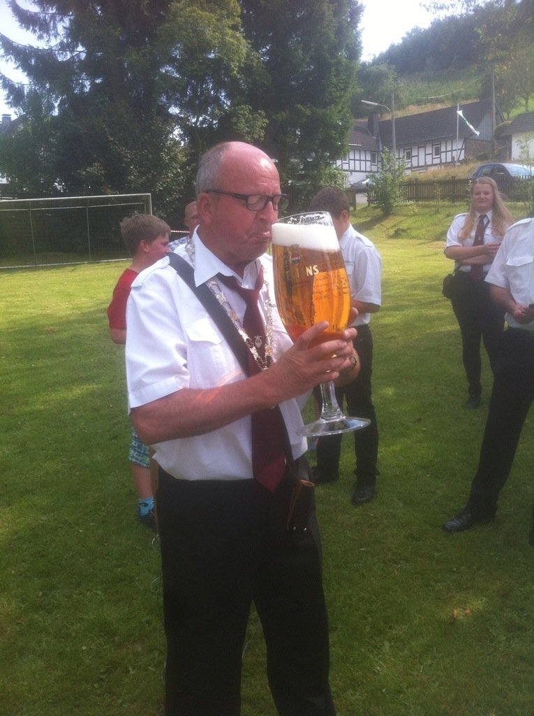 Schützenkönig 2014 Norbert Krämer