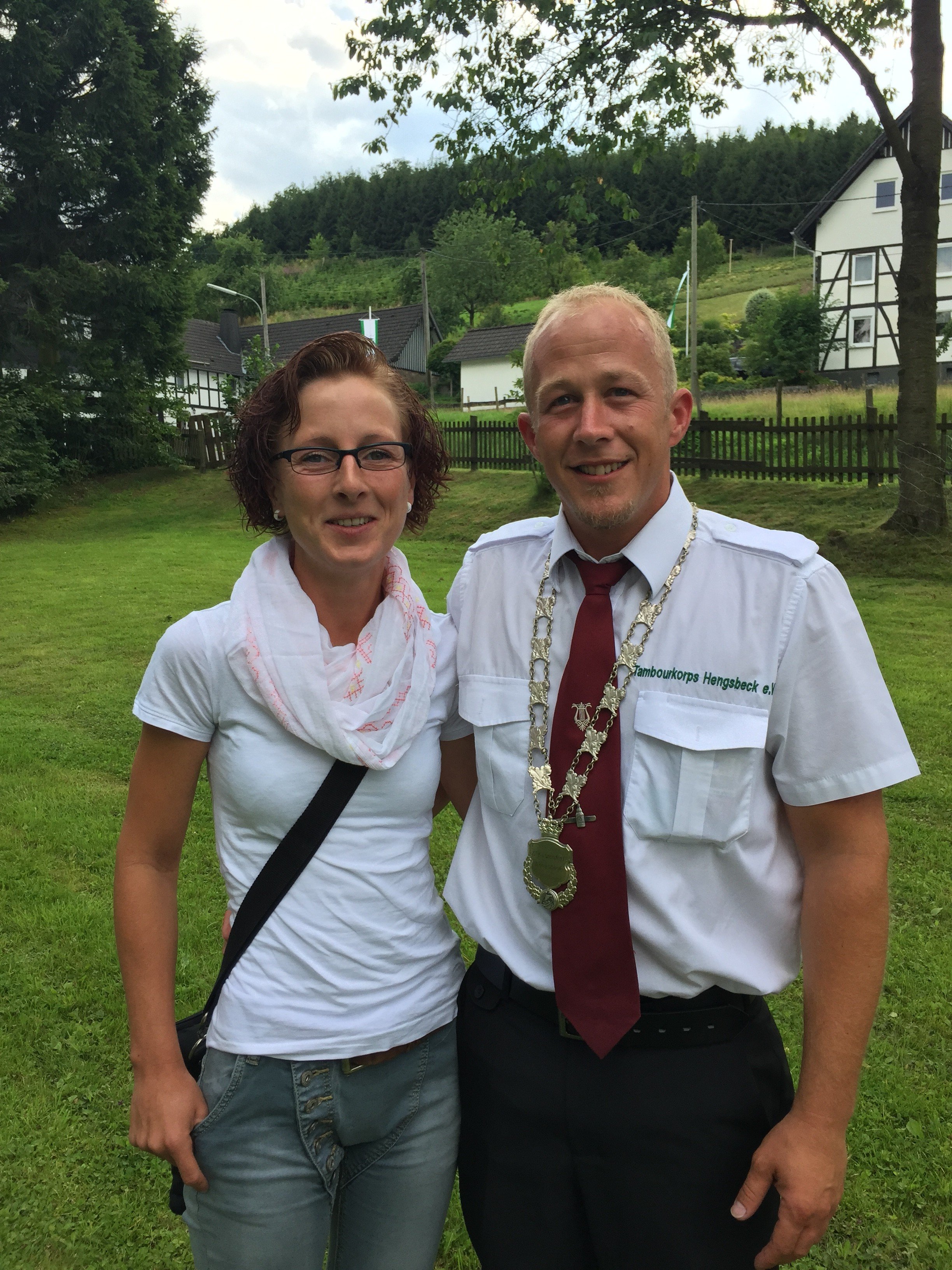 Schützenkönigspaar 2015 Ralf Erves und Katja Heinig