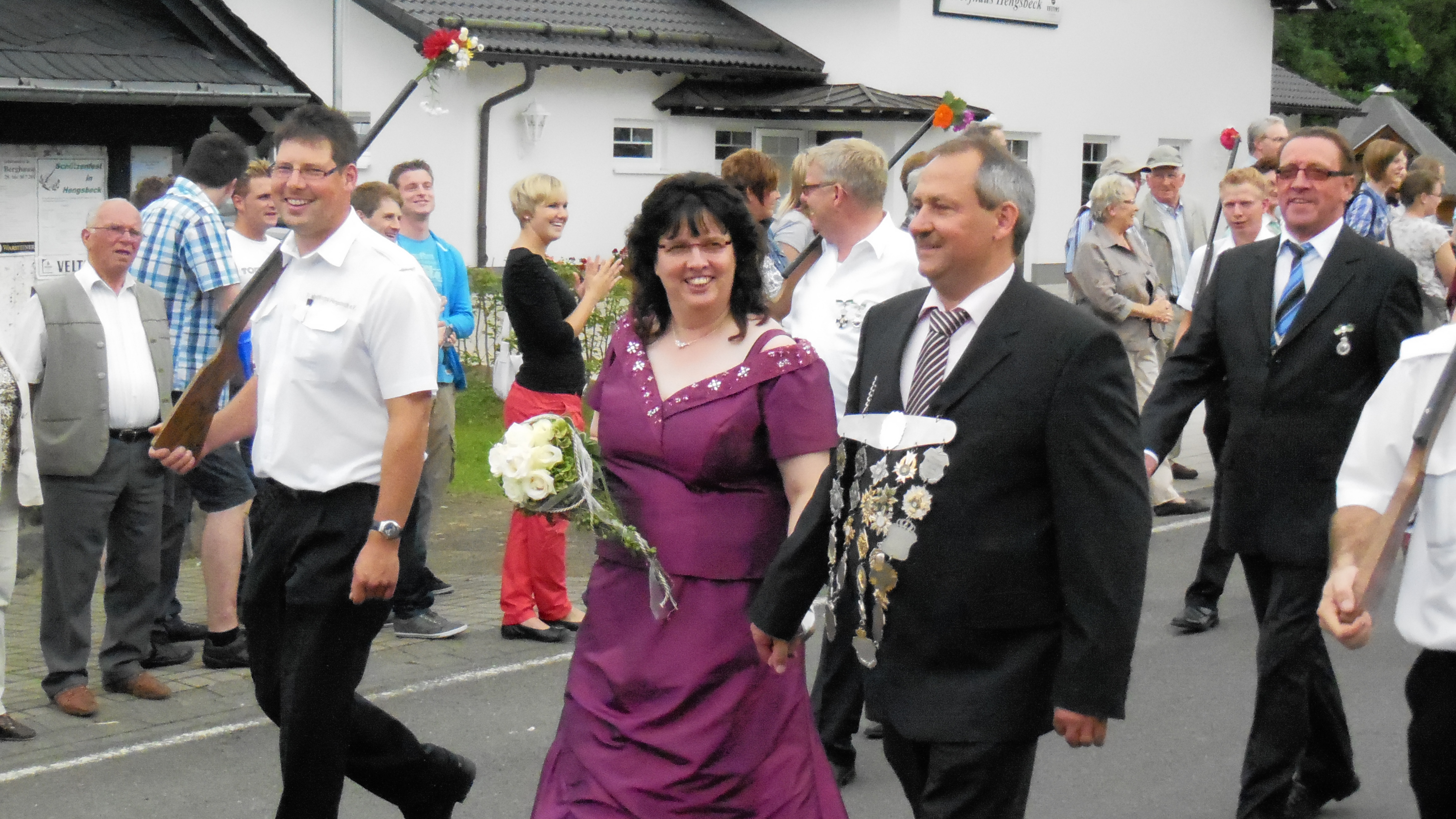 Königspaar Marion und Christoph Bödefeld